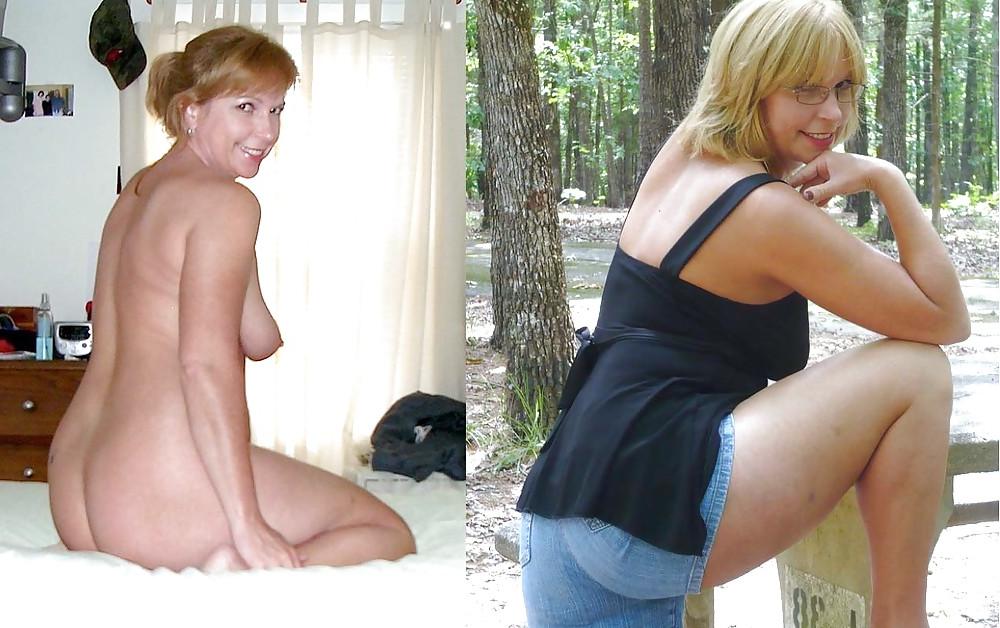 13P Clothed-unclothed mature