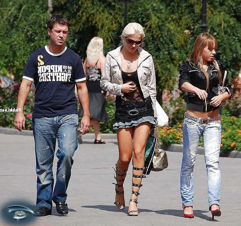 20P Russian sexy street girls