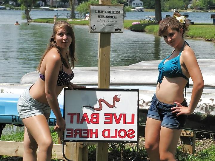 25P Swimsuit bikini bra bbw mature dressed teen big tits - 74