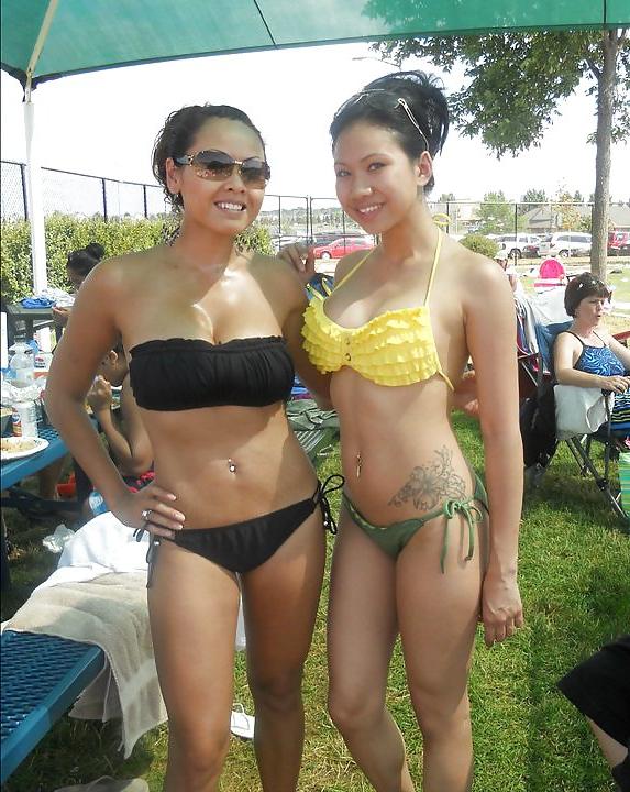 17P Asian Slut - Bikini
