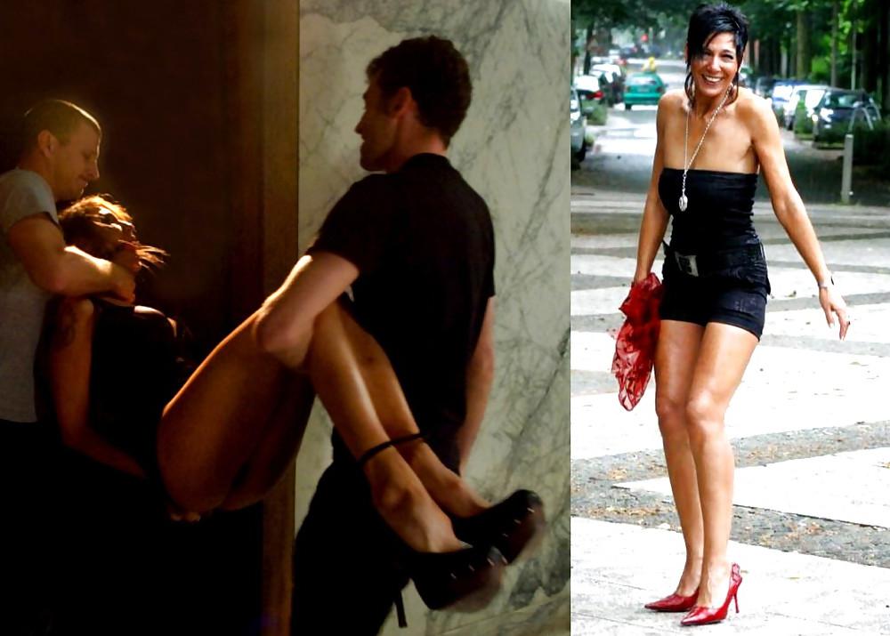 12P Sexy dressed undressed milf clothed and naked