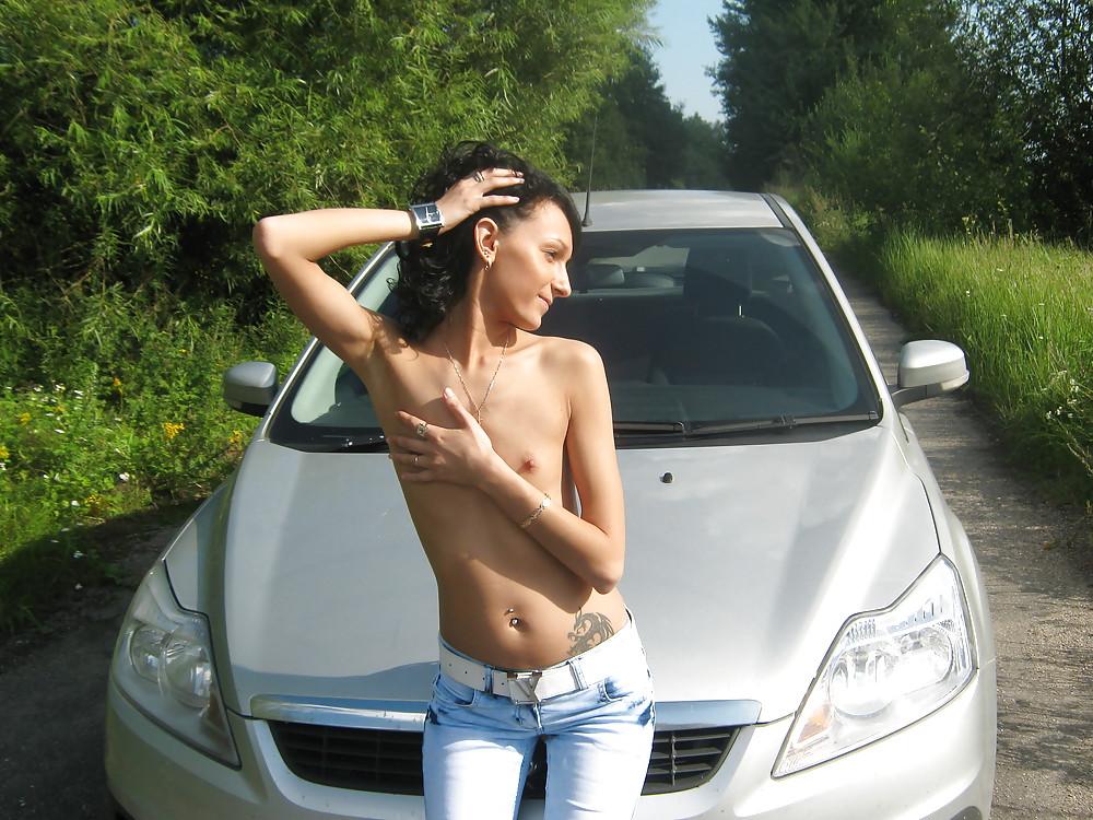 25P Russian girl (Ksenia) with no tits