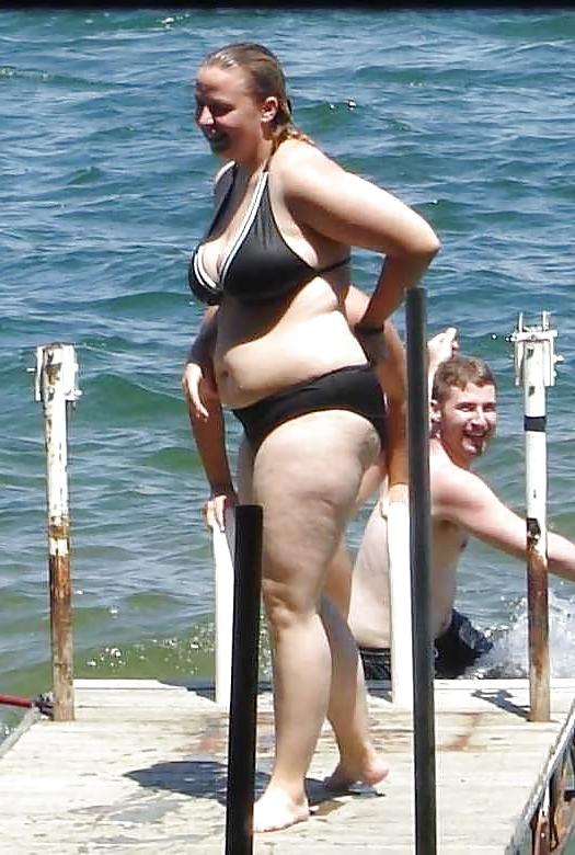 25P Swimsuit bikini bra bbw mature dressed teen big tits - 75