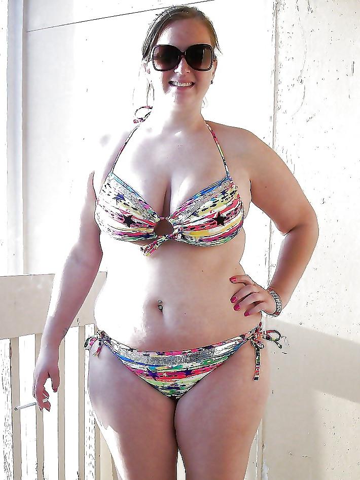 25P Swimsuit bikini bra bbw mature dressed teen big tits - 75