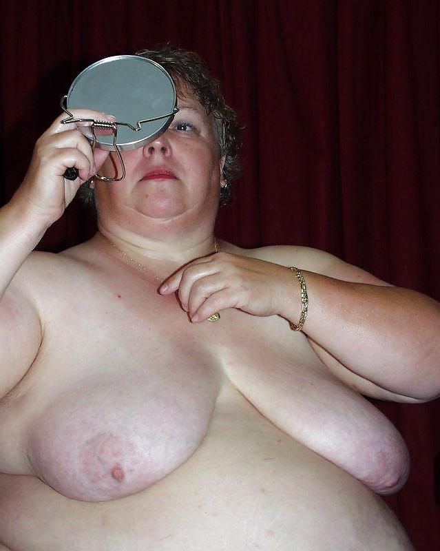 20P Grandma her saggy tits.