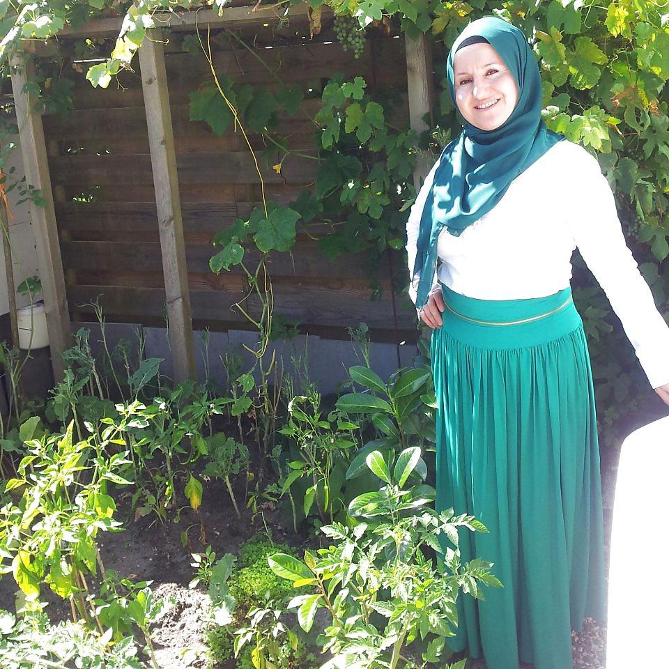 9P Turkish arab turbanli hijab fatma