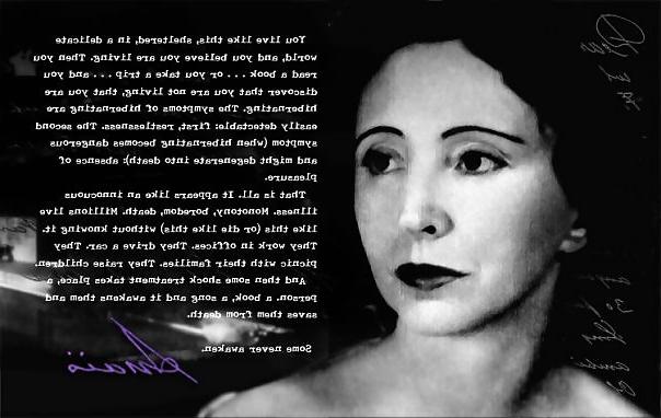 19P Amazing  Novelist Sexual Lady ANAIS NIN 