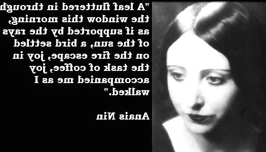 19P Amazing  Novelist Sexual Lady ANAIS NIN 