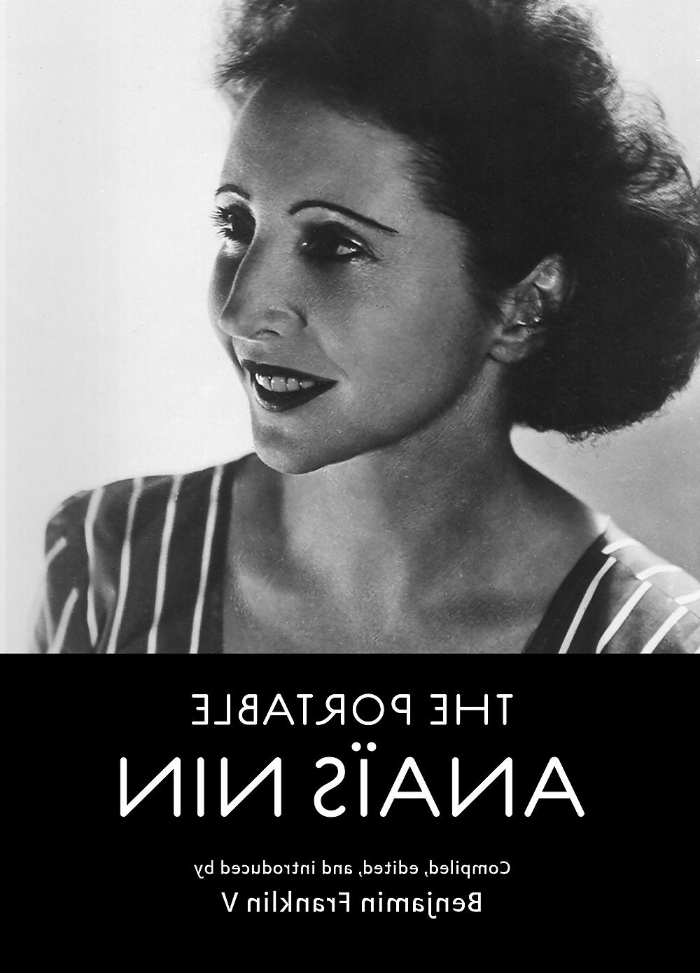 19P Amazing  Novelist Sexual Lady ANAIS NIN 