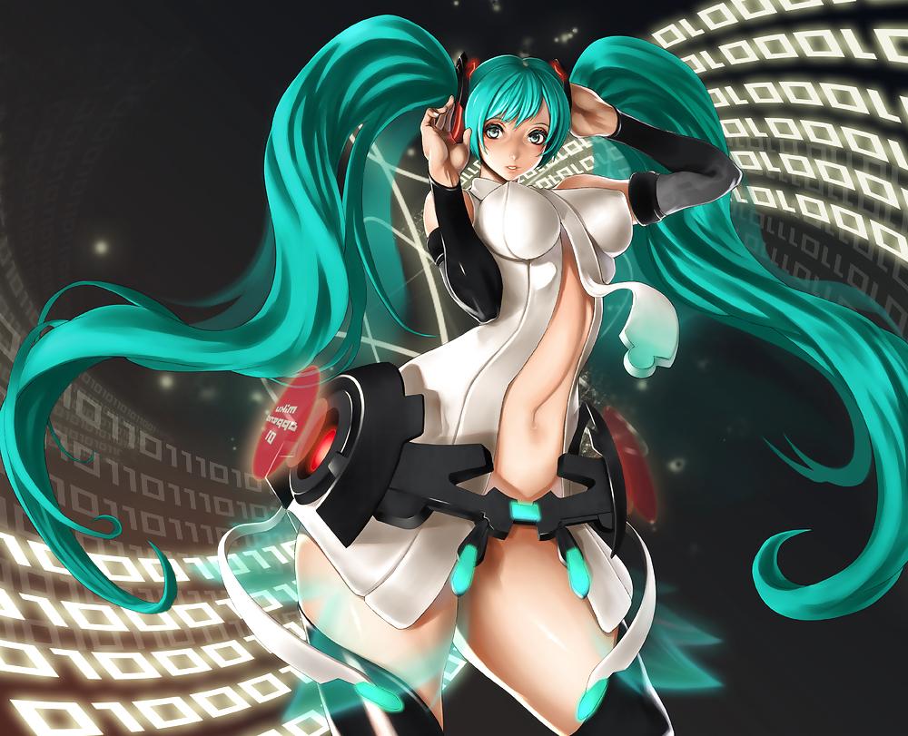 25P Vocaloid  Miku Hatsune ( virtual idol singing)