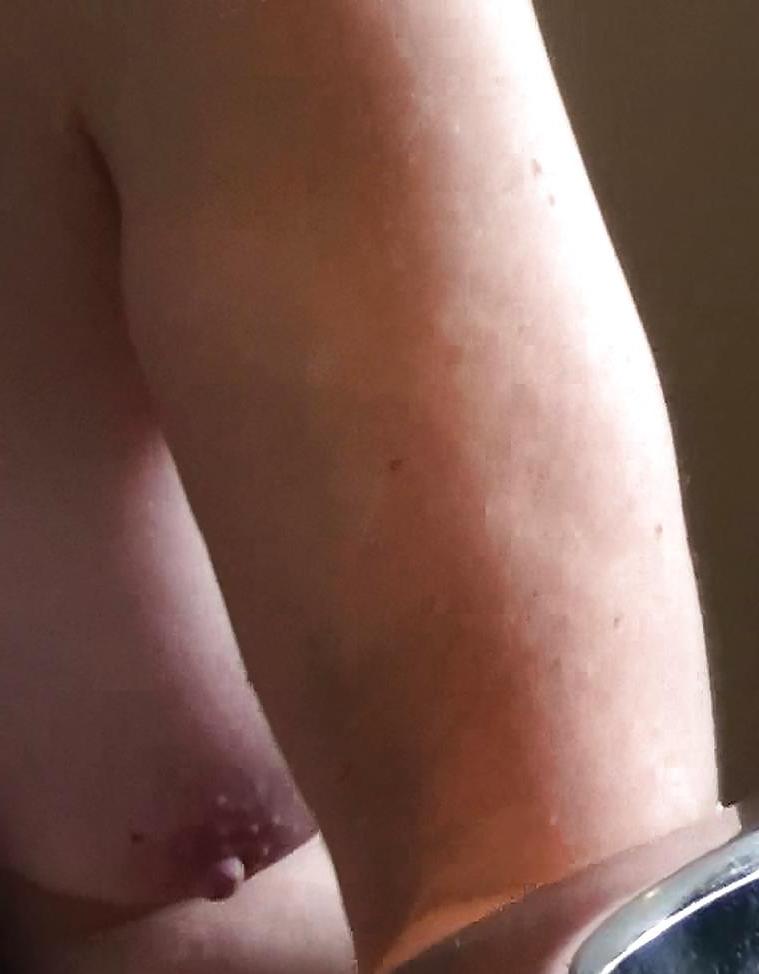 14P Used panty and my nipples
