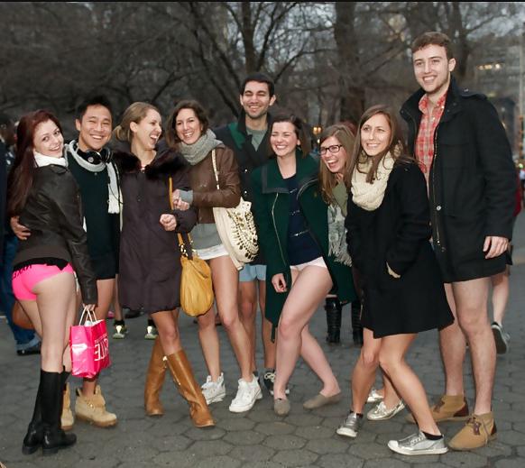 25P NYC: No Pants Subway Ride 2013