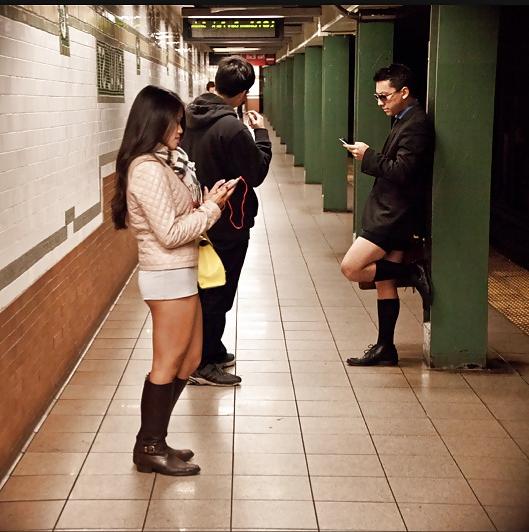 25P NYC: No Pants Subway Ride 2013