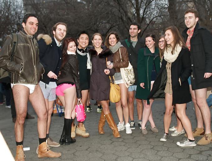 25P NYC: No Pants Subway Ride 2013