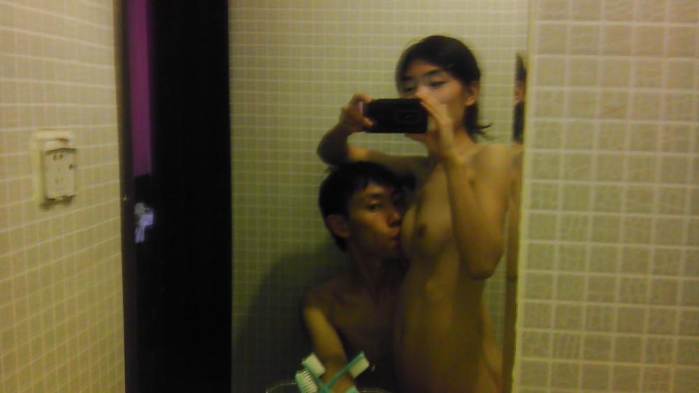14P Beautiful shots of a Asian student