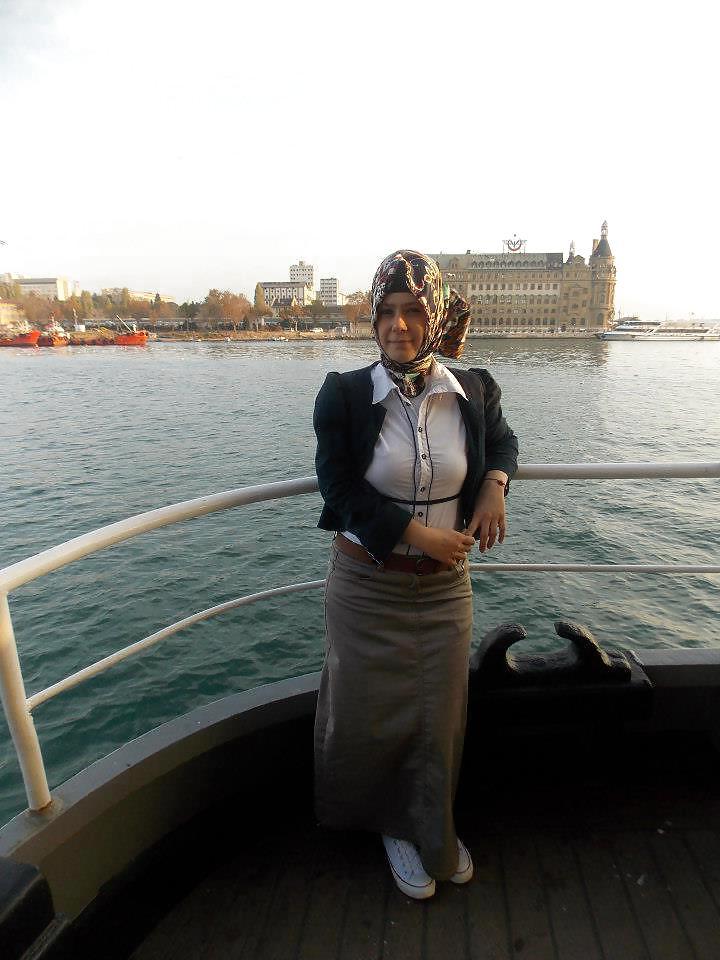 7P Turkish arab hijab turbanli kapali yeniler