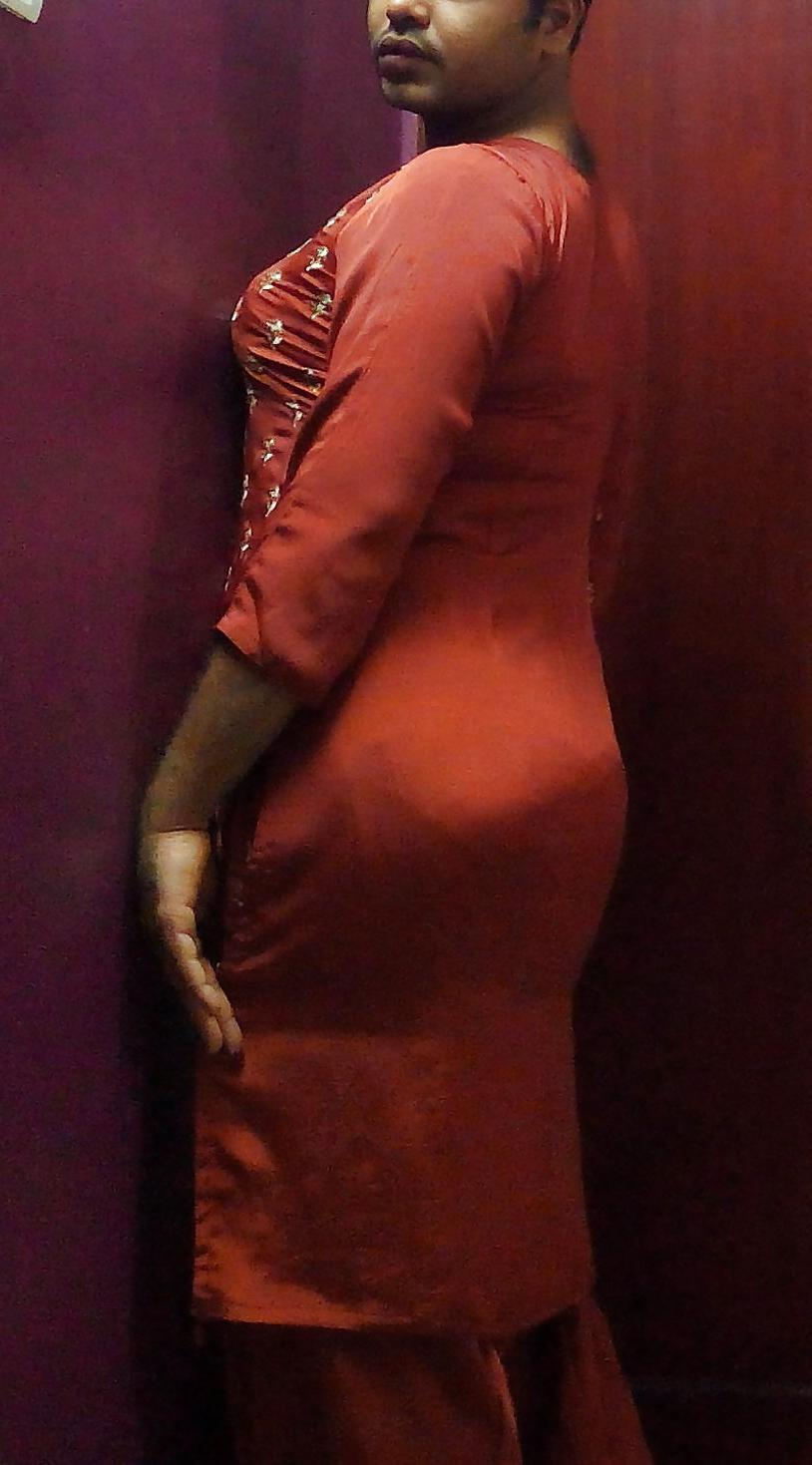 10P Crossdressing in wifes salwar  kameez