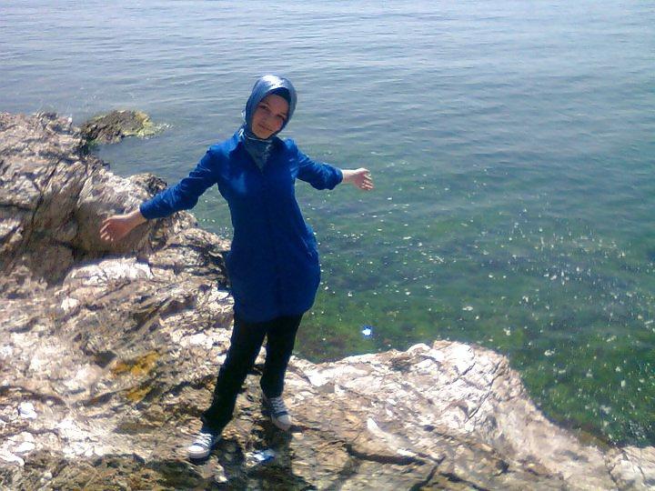 21P Turkish arab hijab turbanli kapali yeniler