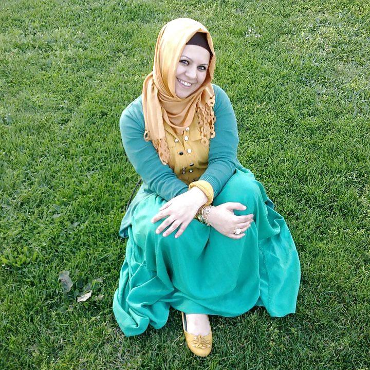 21P Turkish arab hijab turbanli kapali yeniler