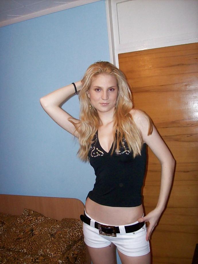 12P Blonde posing  non nude