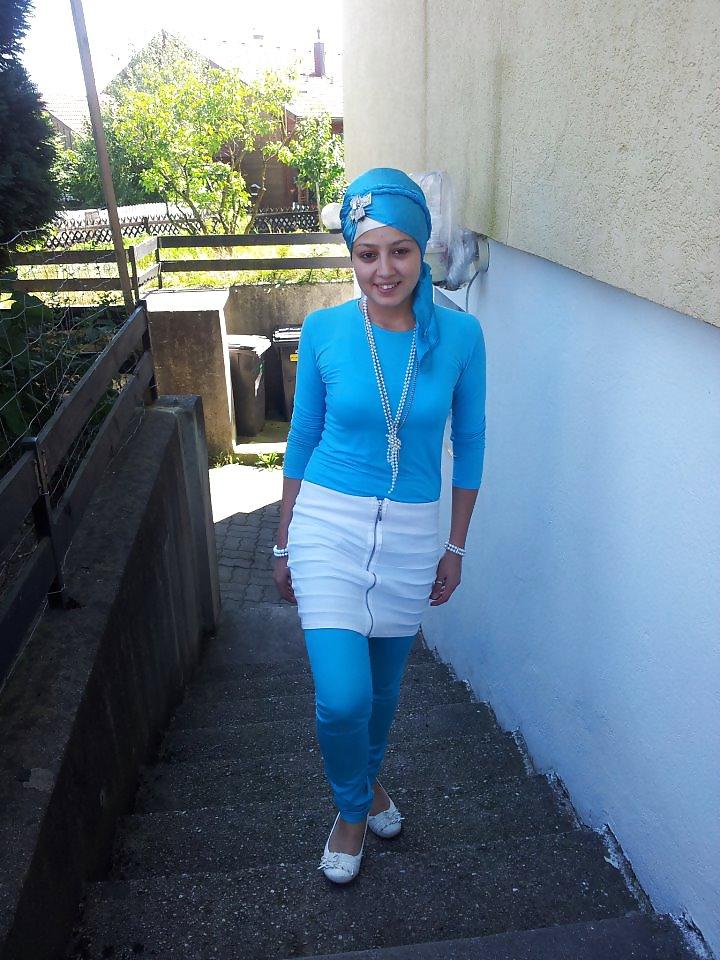 13P Turkish arab turbanli hijab kapali super