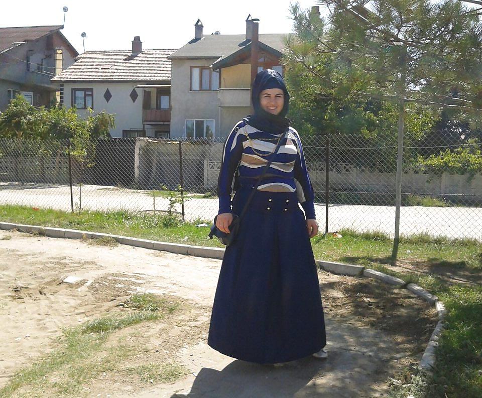 25P Turkish arab turbanli hijab 4