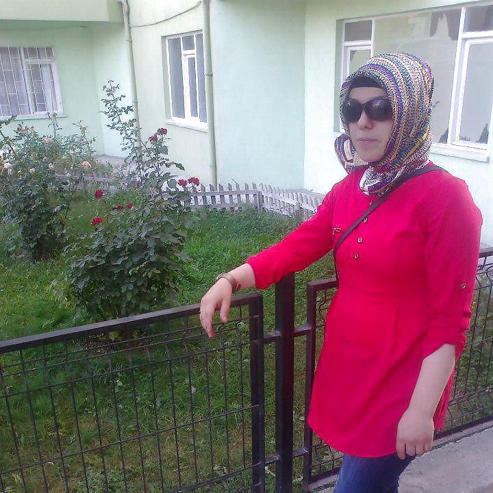 25P Turkish arab turbanli hijab 4