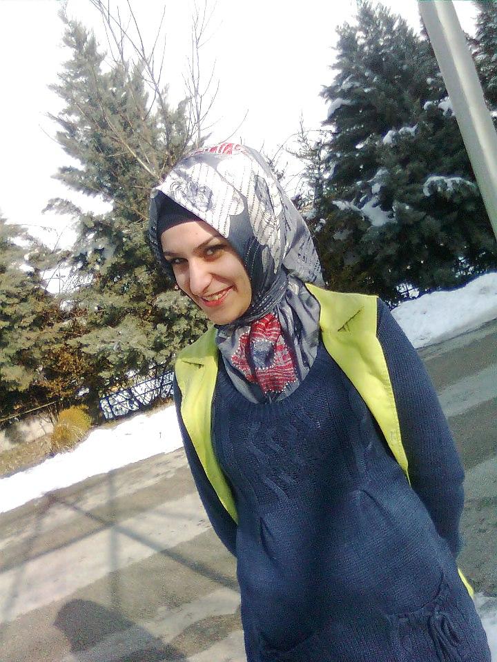 25P Turkish arab turbanli hijab 4