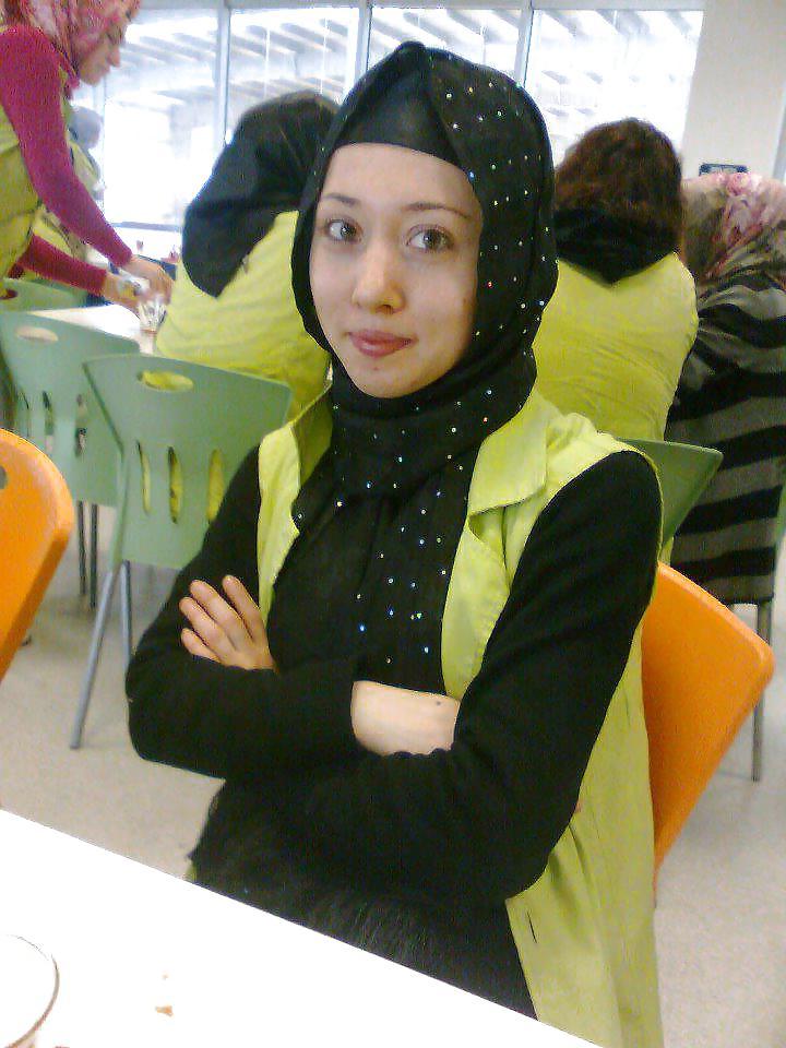25P Turkish arab turbanli hijab 4