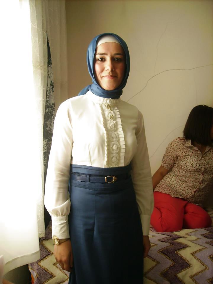 25P Turkish arab turbanli hijab 4