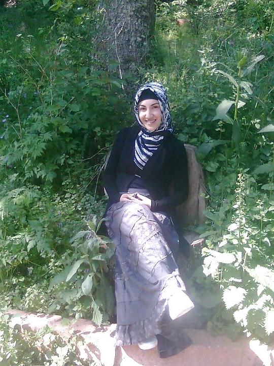 25P Turkish arab turbanli hijab 4