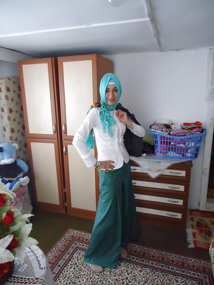 25P Turkish arab turbanli hijab 4
