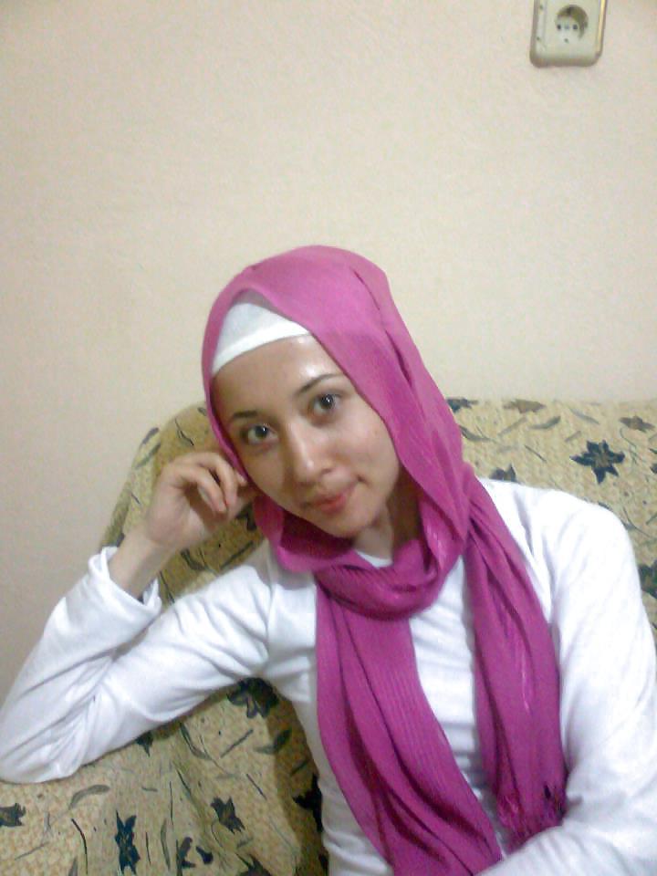 25P Turkish arab turbanli hijab 4