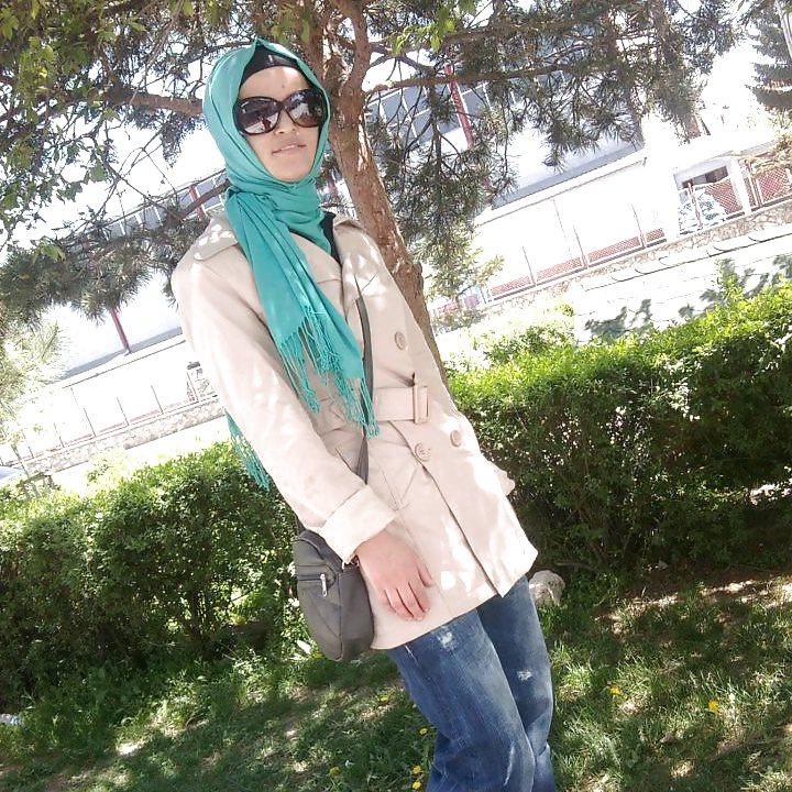 25P Turkish arab turbanli hijab 4