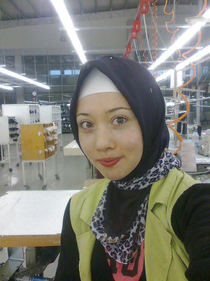 25P Turkish arab turbanli hijab 4