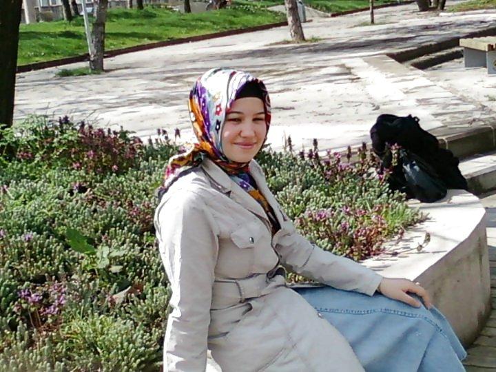 25P Turkish arab turbanli hijab 4