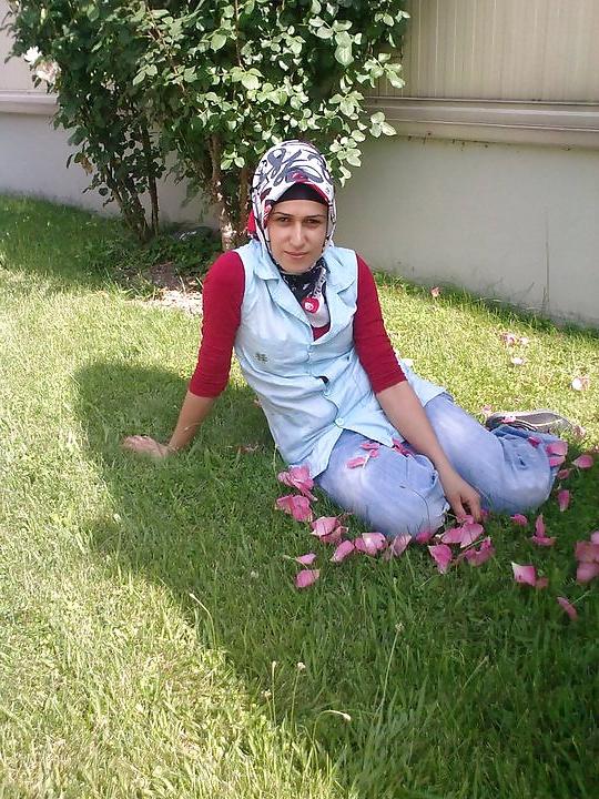 25P Turkish arab turbanli hijab 4