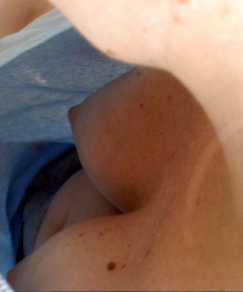 25P Down blouse both nips showing 3