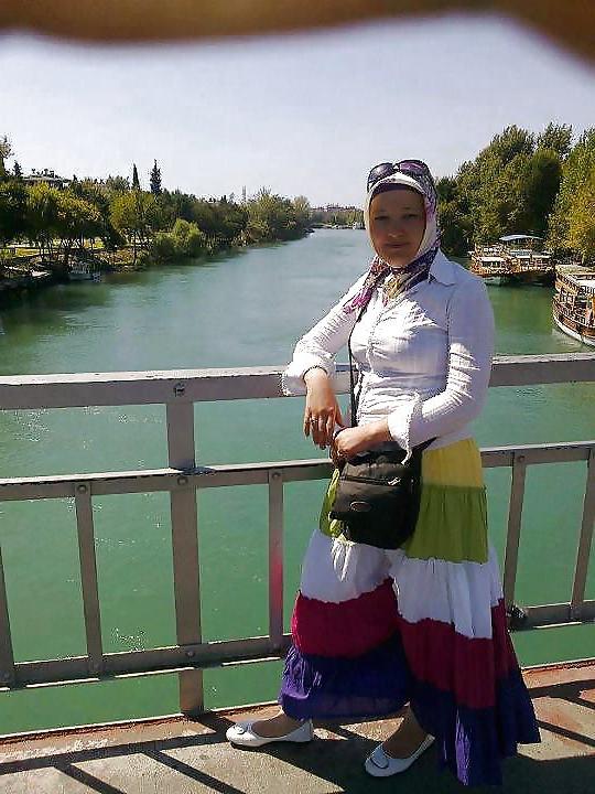 4P Turkish arab turbanli hijab russian