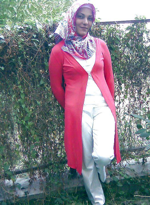 4P Turkish arab turbanli hijab russian