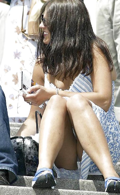 25P Upskirt White Panties 2