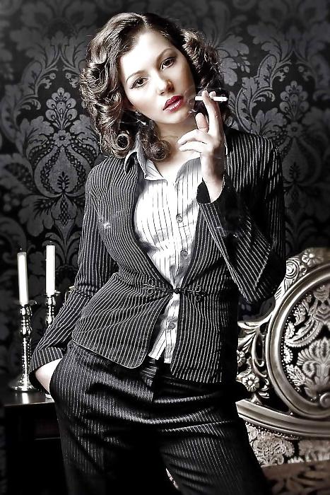 25P Girls smoking cigarettes. Up in smoke!