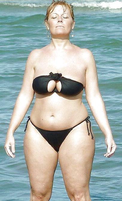 25P Swimsuit bikini bra bbw mature dressed teen big tits - 78
