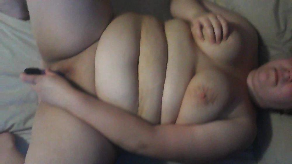 13P Bbw playin with toy and cock