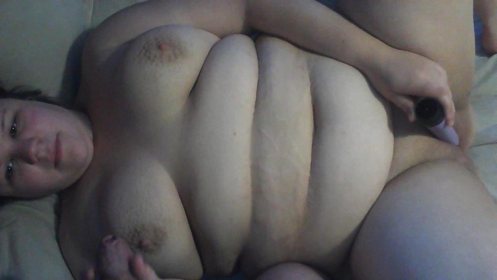 13P Bbw playin with toy and cock
