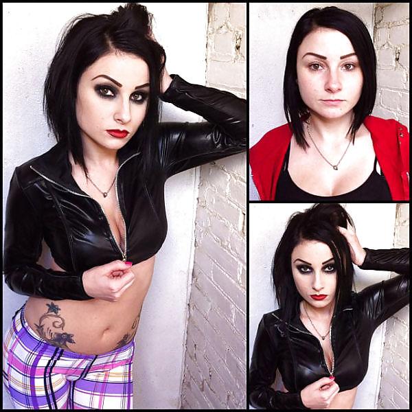 25P Pornstars before and after their makeup