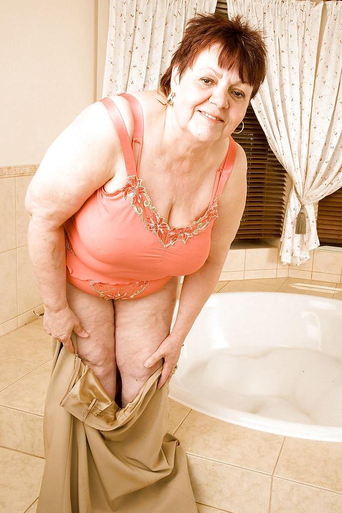 16P Grandma her saggy tits 14.