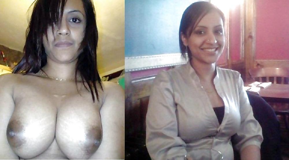 9P Clothed Unclothed Indian Bitches 3