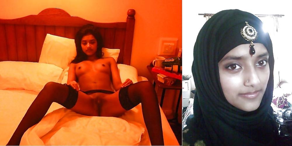 9P Clothed Unclothed Indian Bitches 3