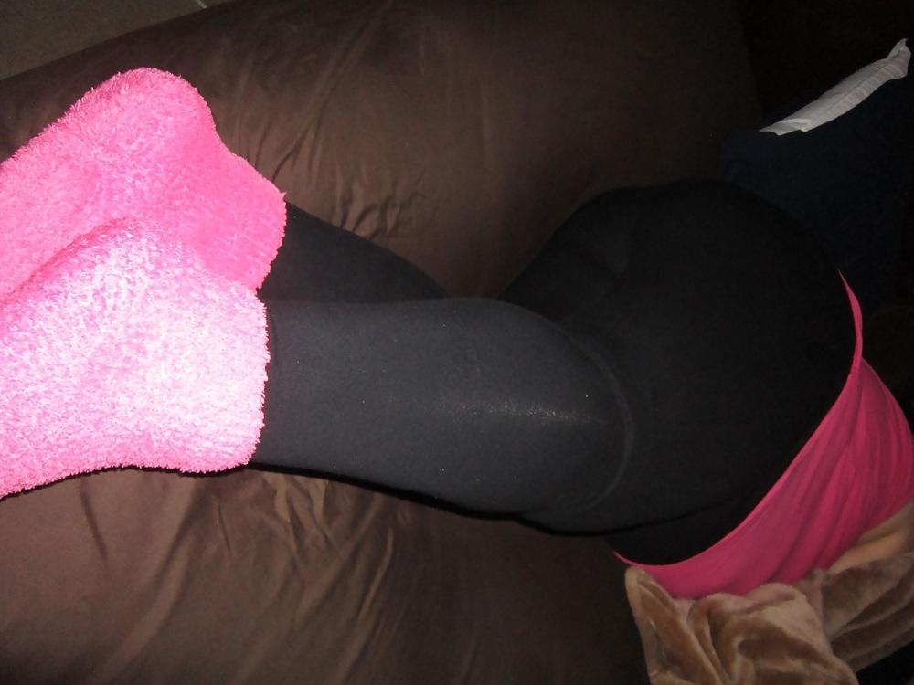 25P Playing with BBW wifey in tights